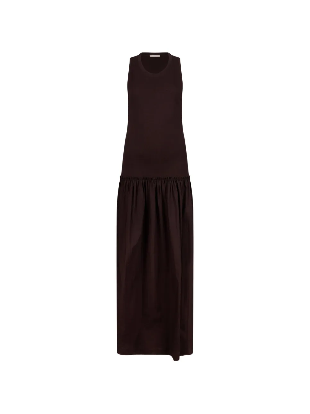 LIU JO cut-out smock dress - Marrone