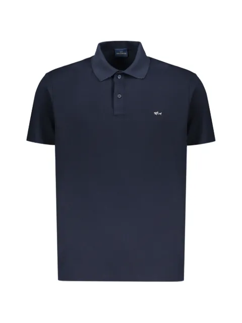 Paul & Shark logo-embroidered short-sleeve polo shirt