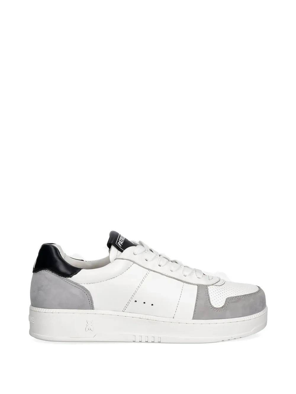 Patrizia Pepe perforated panel sneakers Wit