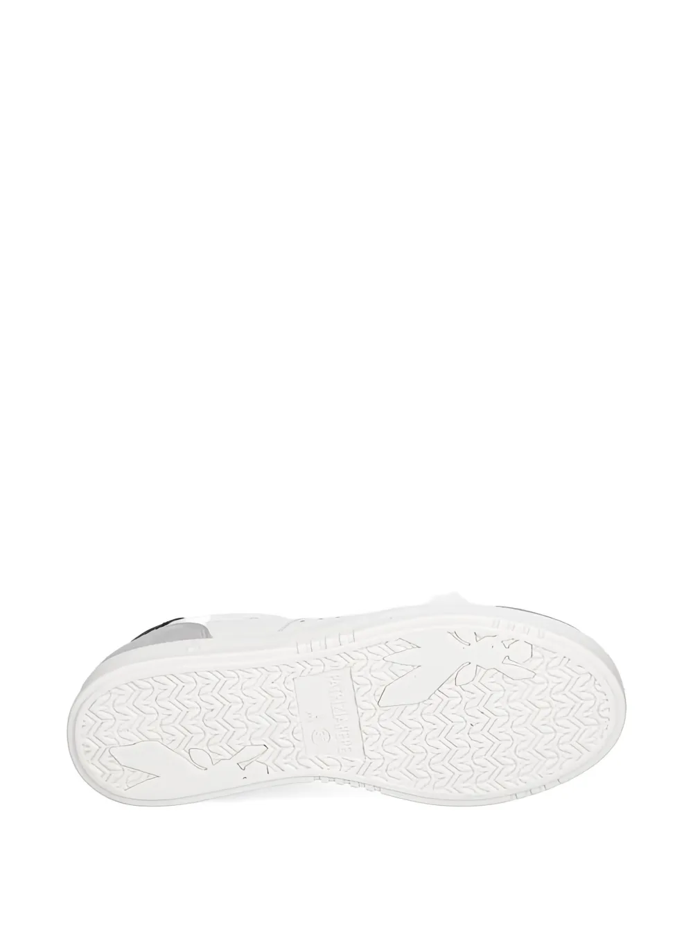 Patrizia Pepe perforated panel sneakers Wit