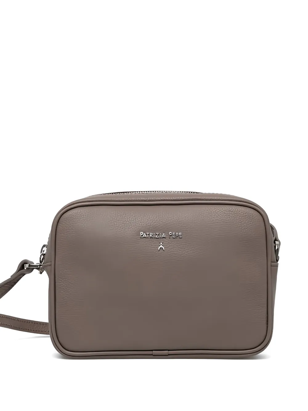 Patrizia Pepe logo-detail cross body bag - Marrone
