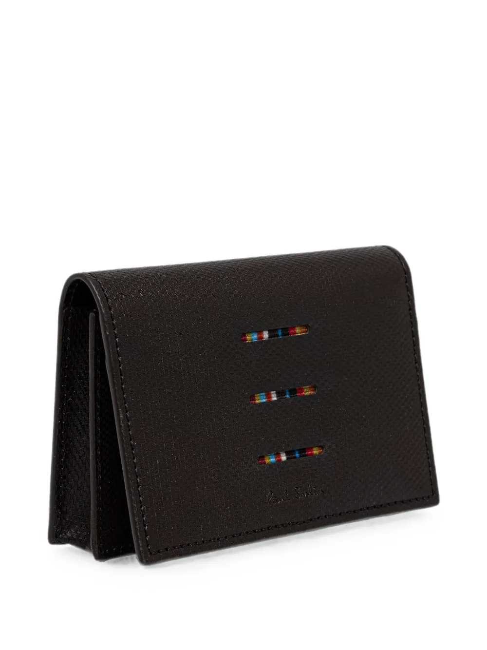 Paul Smith Gestreepte pasjeshouder Bruin