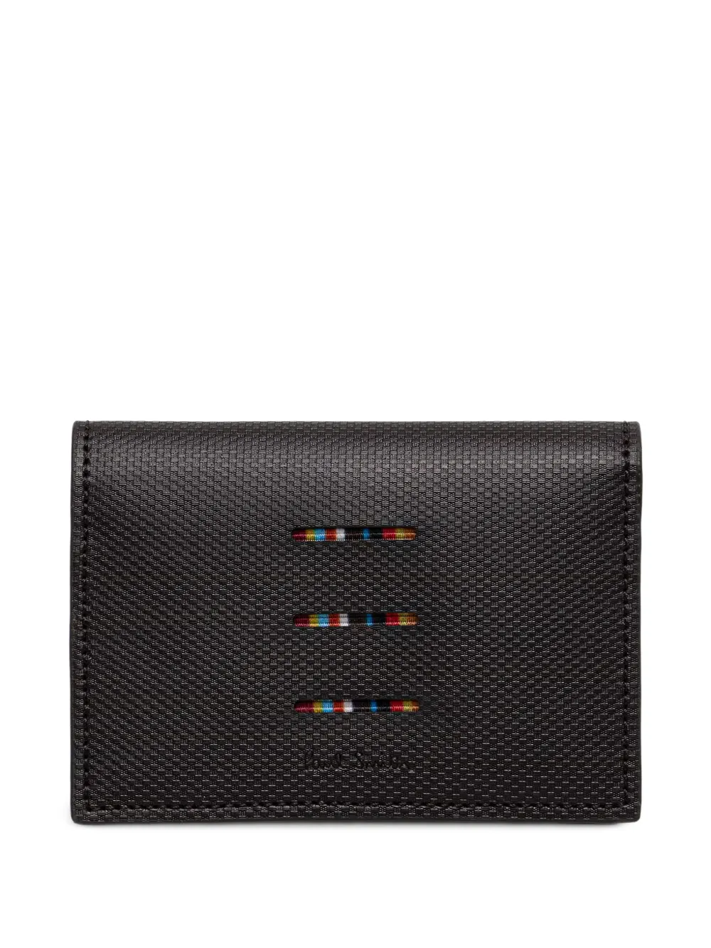 Paul Smith Gestreiftes Kartenetui - Braun
