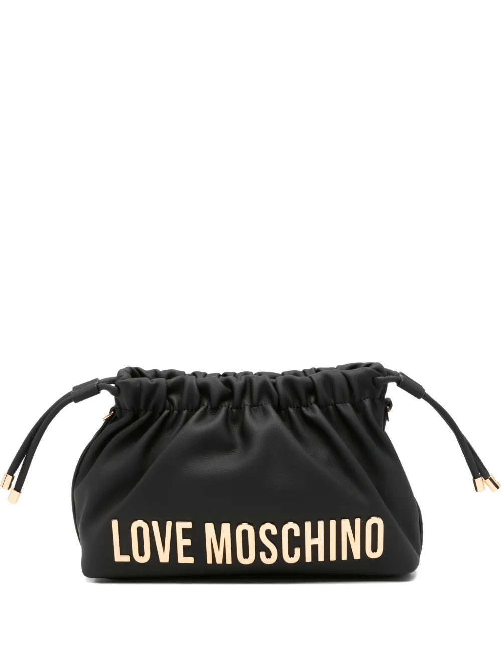 Love Moschino drawstring clutch bag - Nero