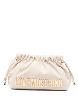 Love Moschino クラッチバッグ | ブルー | FARFETCH JP