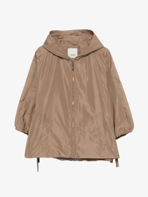 'S Max Mara drawstrings-hem coat