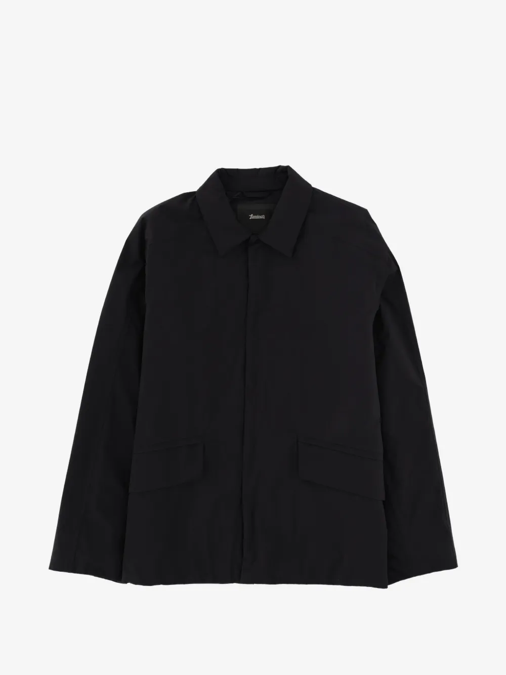 Laminar point-collar jacket | Black | Image 1