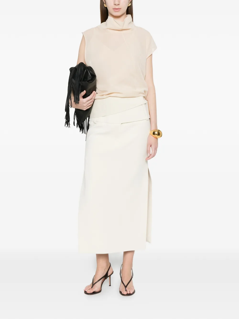  Sportmax Spsgrado Blouse - Neutrals 