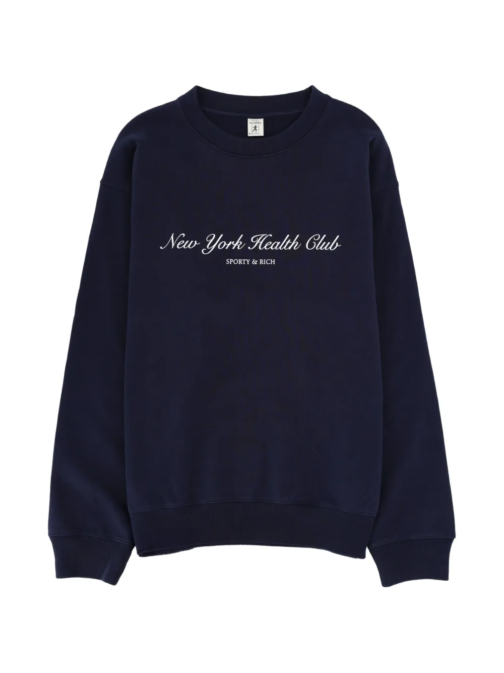 Sporty & Rich Sweatshirt mit grafischem Print - Blau