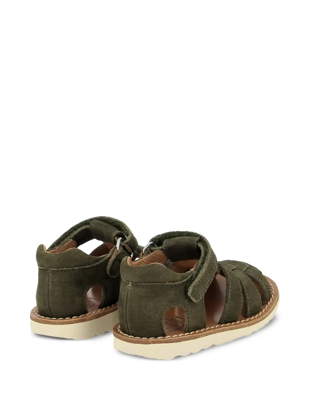 Pom D'api Sandalen met klittenband Groen