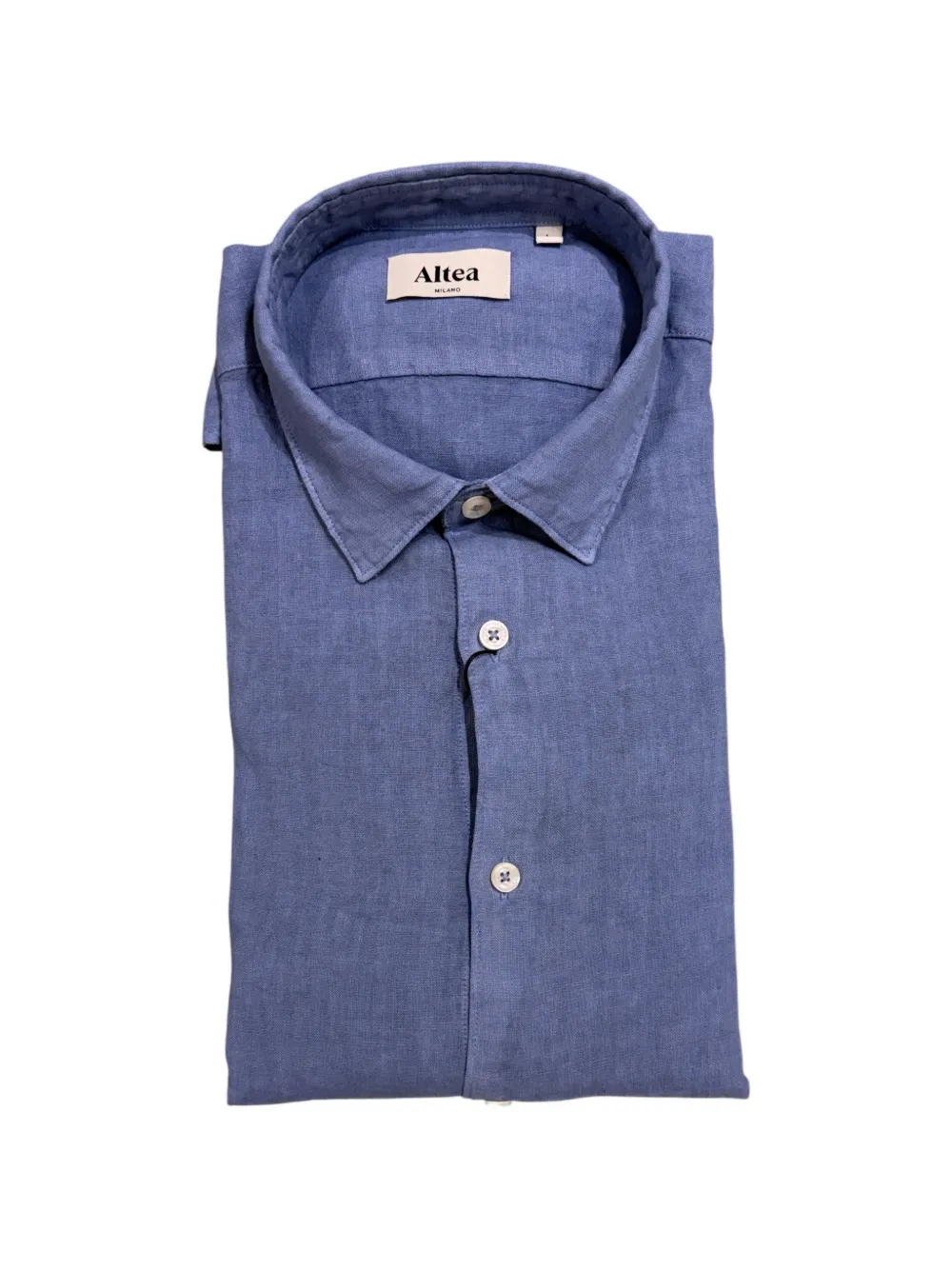 Altea Bond linen shirt - Blu