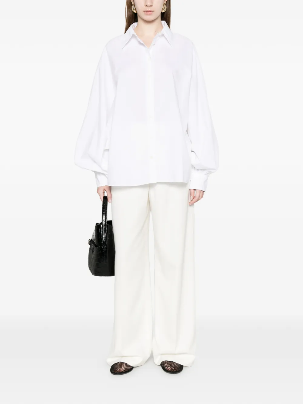 Sosue Cotton Shirt - White 