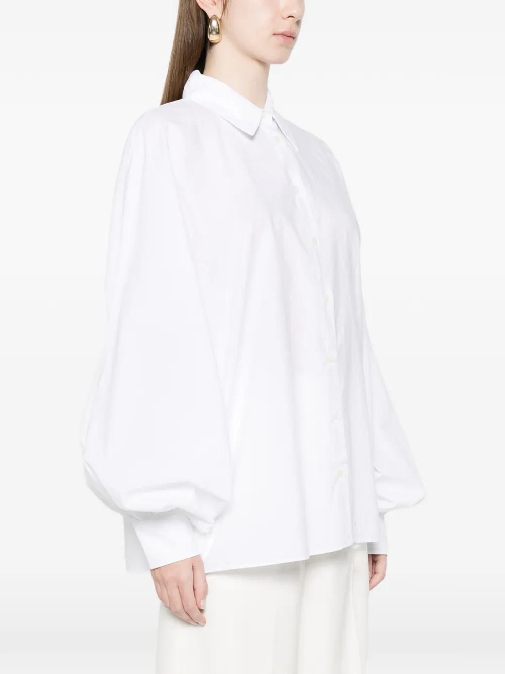  Sosue Cotton Shirt - White 
