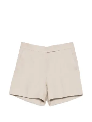 Max Mara Orbita ハイウエスト テーラードショーツ | ホワイト