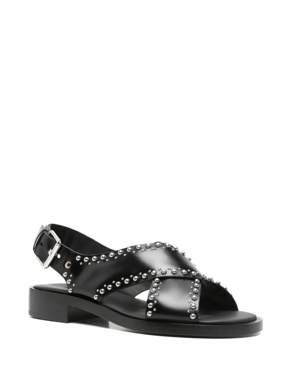 Church's studded-embellishment sandals Zwart