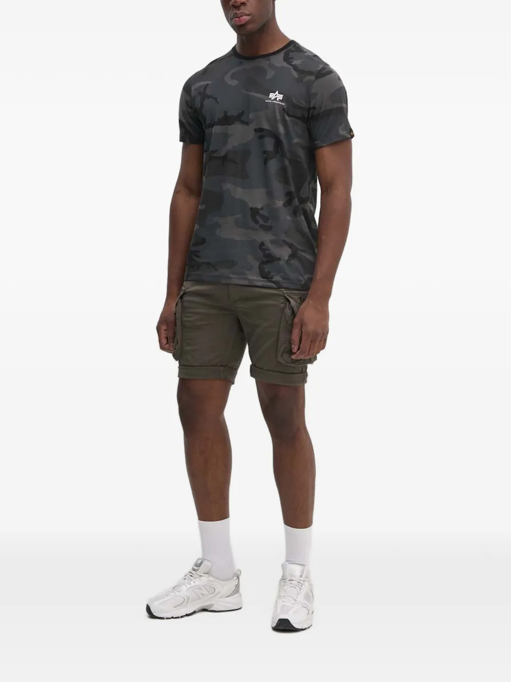 Alpha Industries Cargo shorts Groen