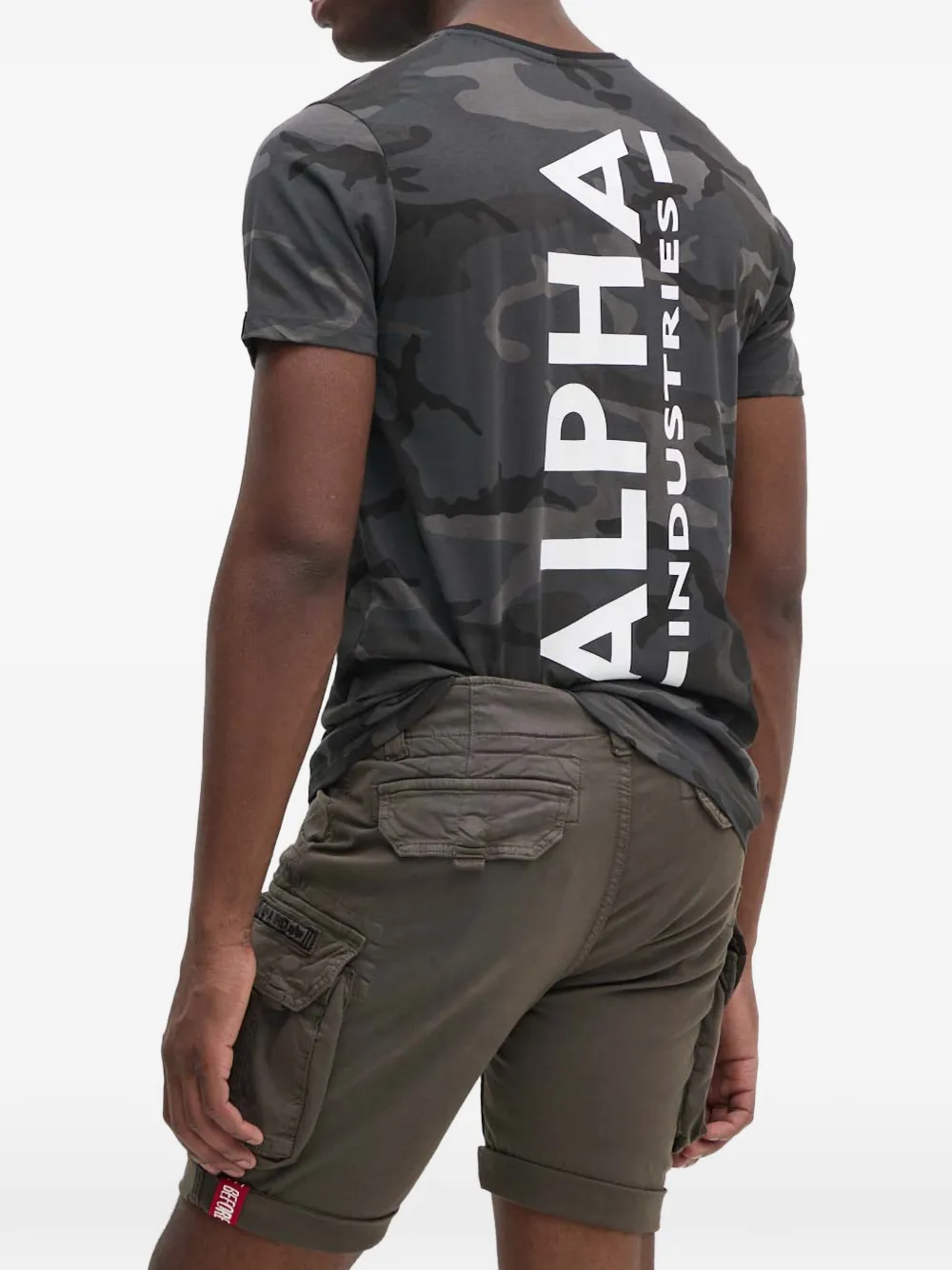 Alpha Industries Cargo shorts Groen