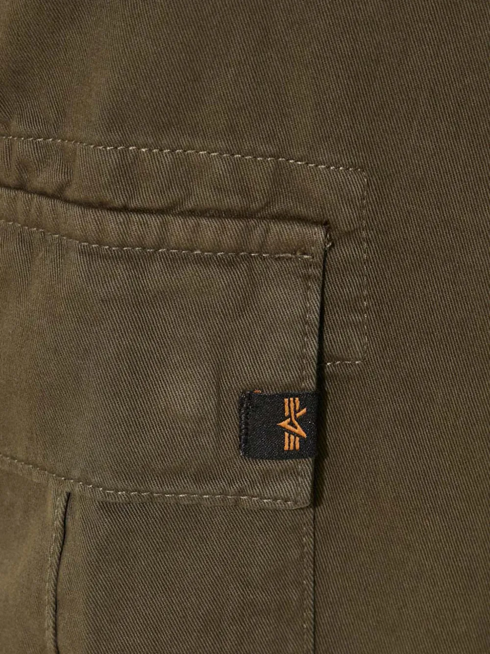 Alpha Industries Straight cargo broek Groen