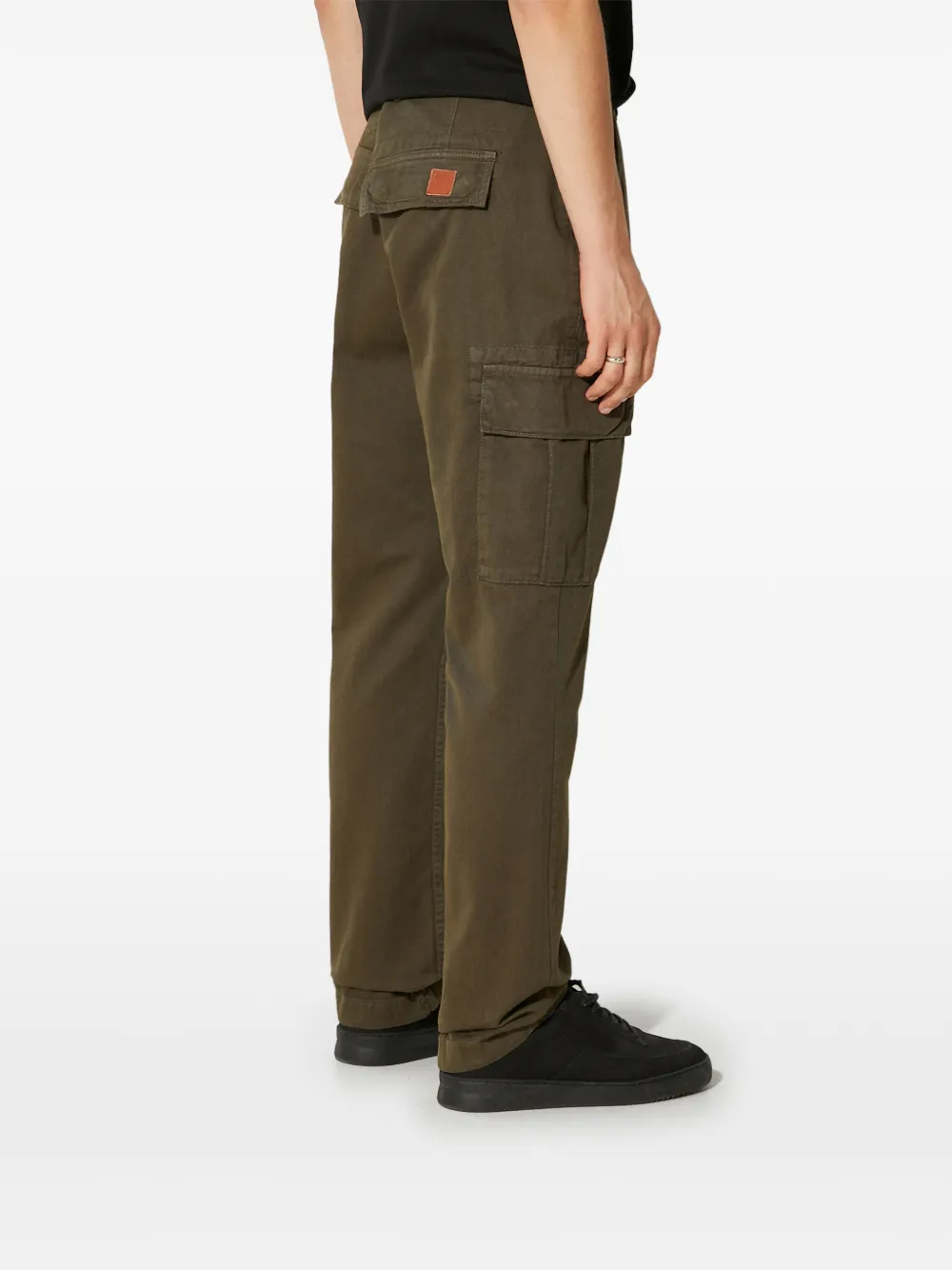 Alpha Industries Straight cargo broek Groen