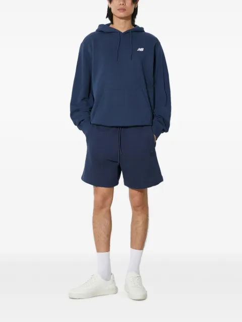 Alpha Industries logo-patch drawstring-fastening shorts