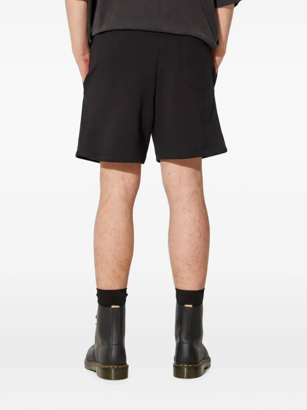 Alpha Industries Essentials RL trainingsshorts met logodetail Zwart
