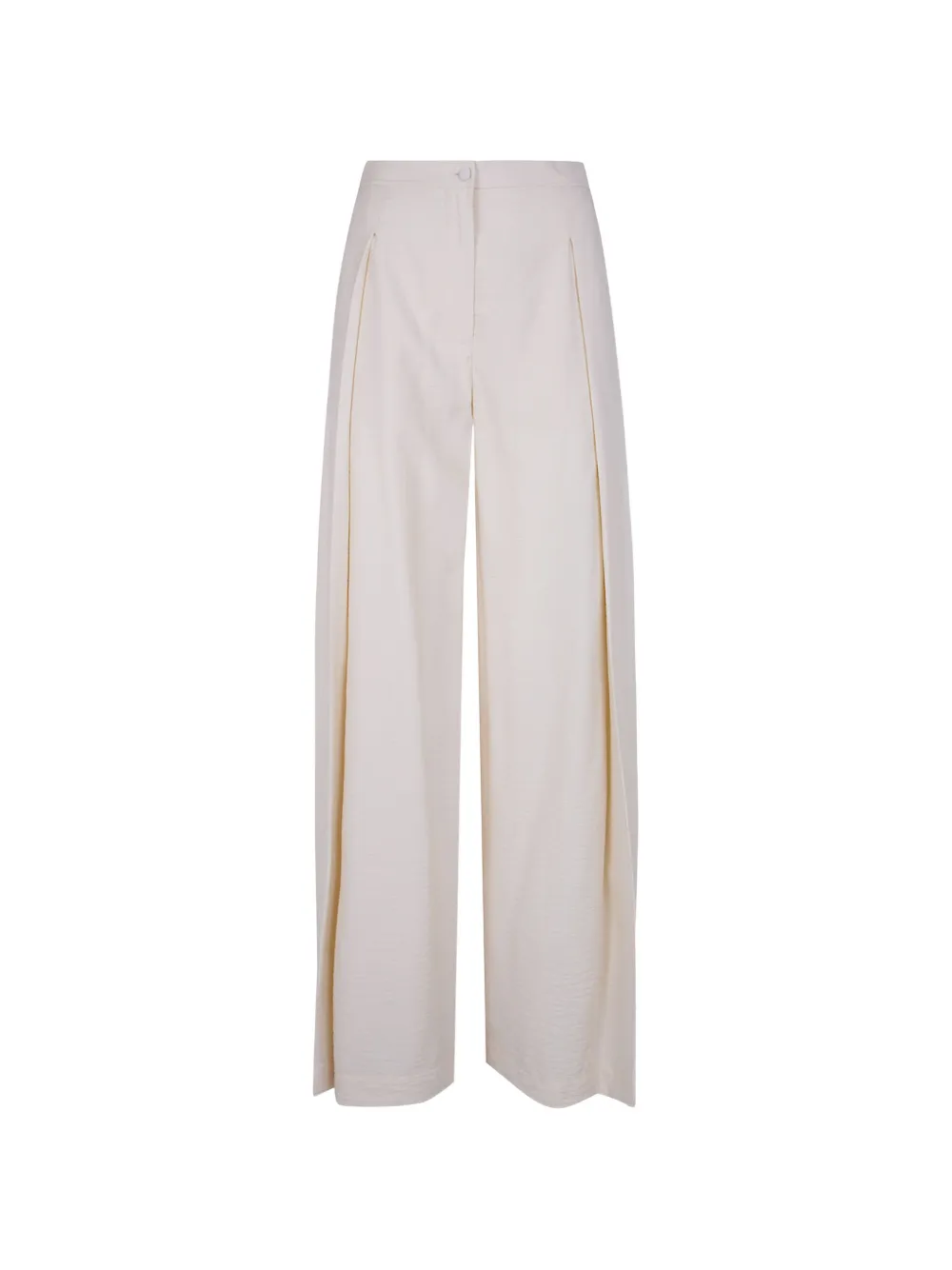 Emporio Armani pocket wide-leg trousers - Toni neutri