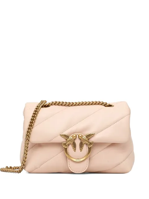 PINKO bolsa de hombro Love capitonada pequeña