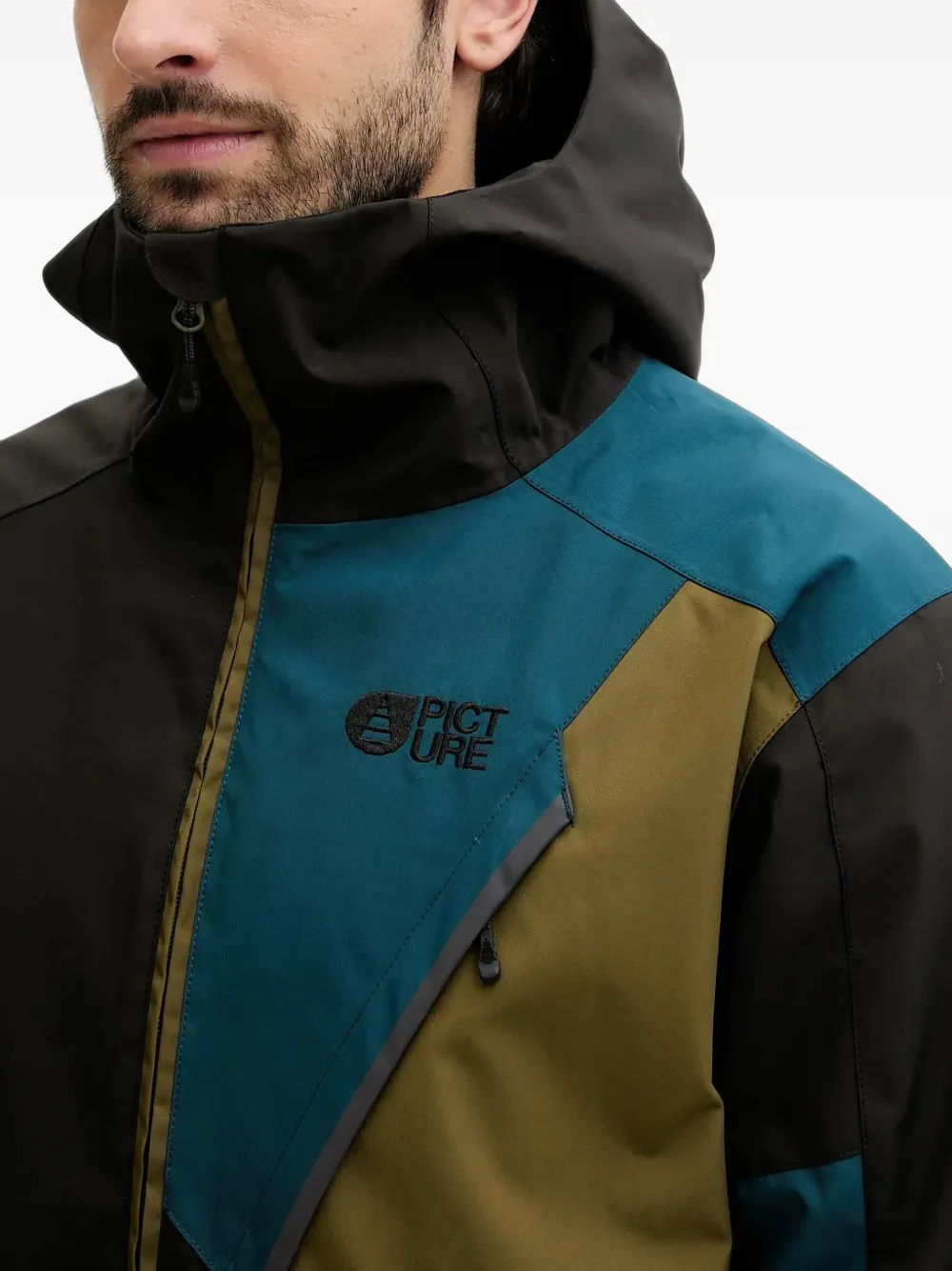 PICTURE Nitric skikleding met capuchon Zwart