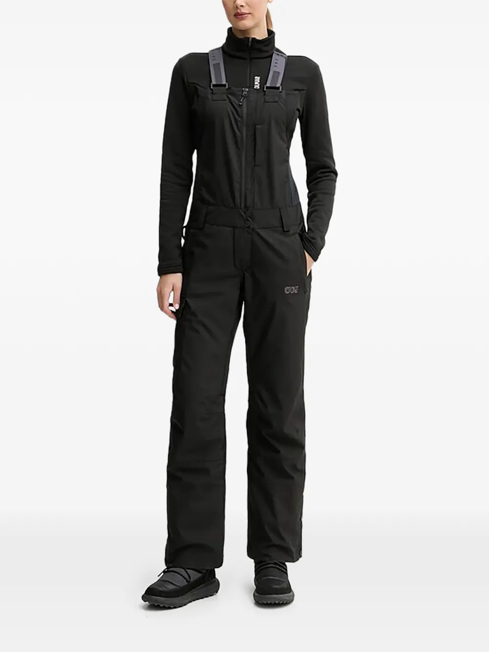 PICTURE Brita suspenders ski pants - Schwarz