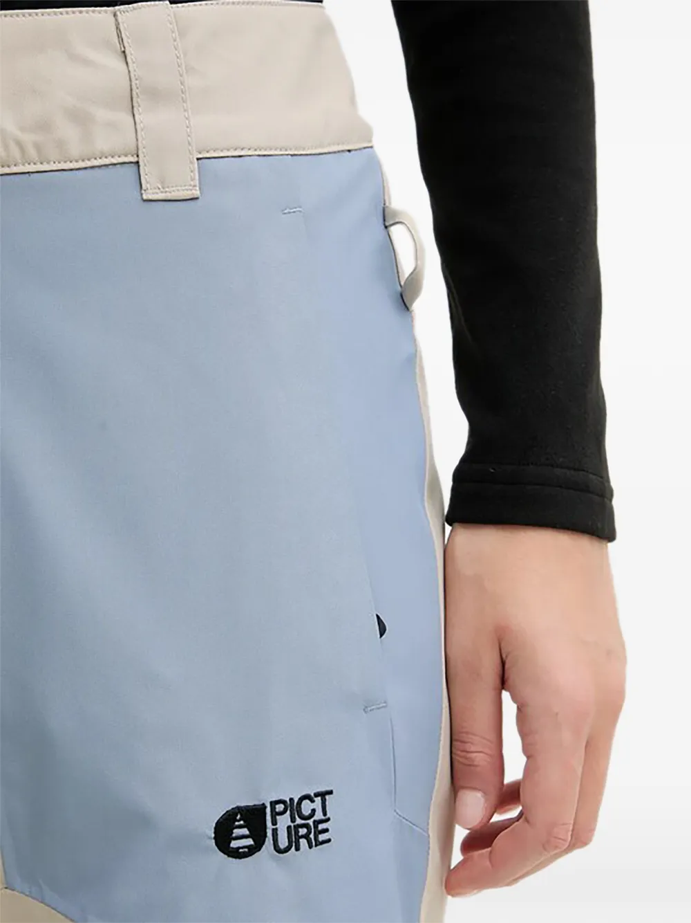 PICTURE Seen skibroek met colourblocking Beige