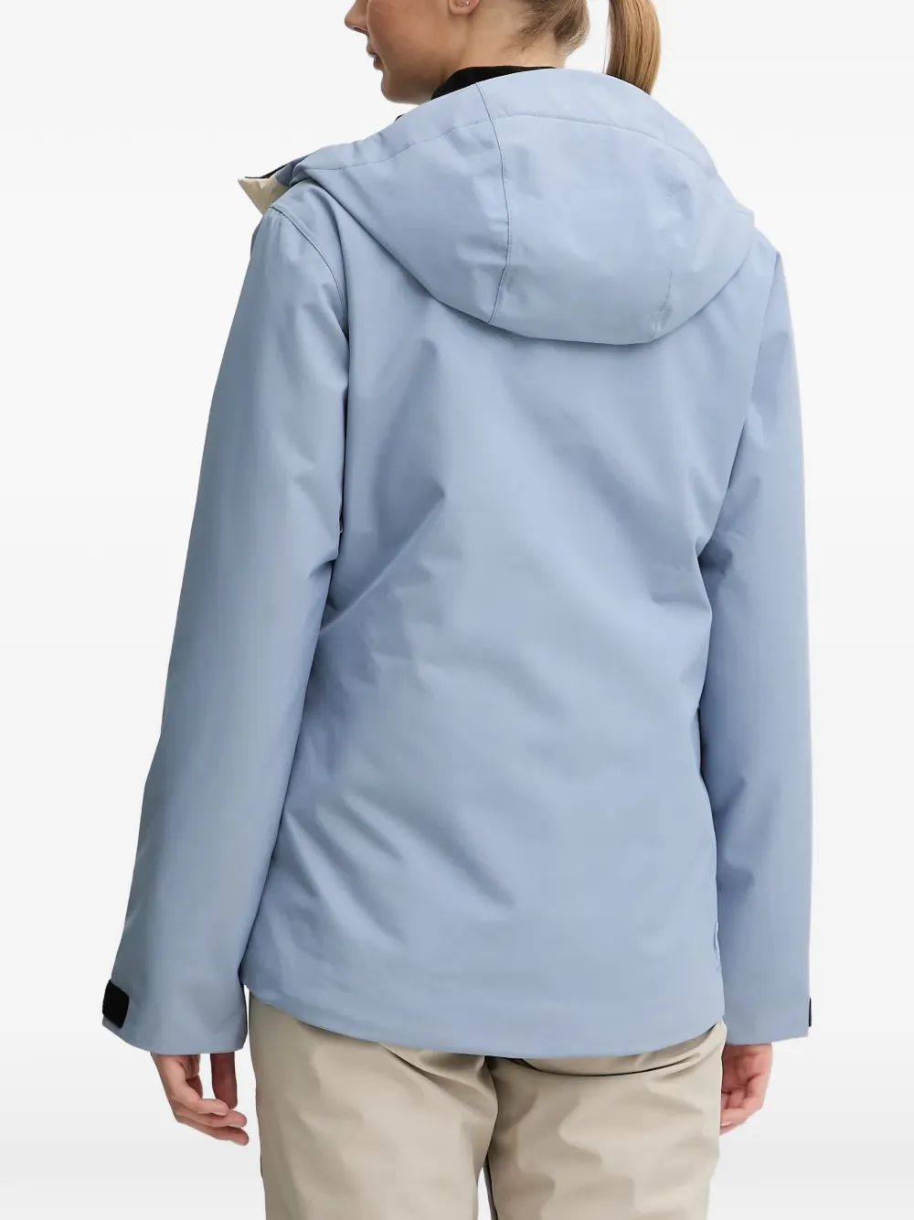 PICTURE Seakrest hooded colour-block ski jacket Blauw