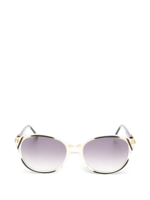 Saint Laurent Pre-Owned 1990s round-frame sunglasses