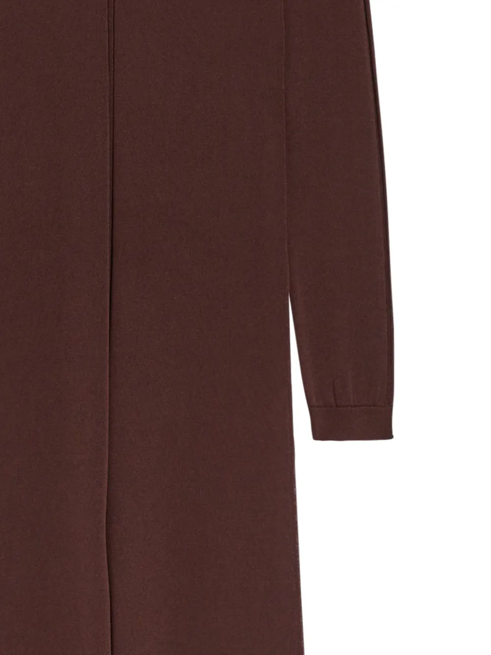  Lemaire Long-sleeve Maxi Dress - Brown 