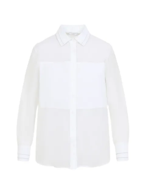Peserico camisa de organza