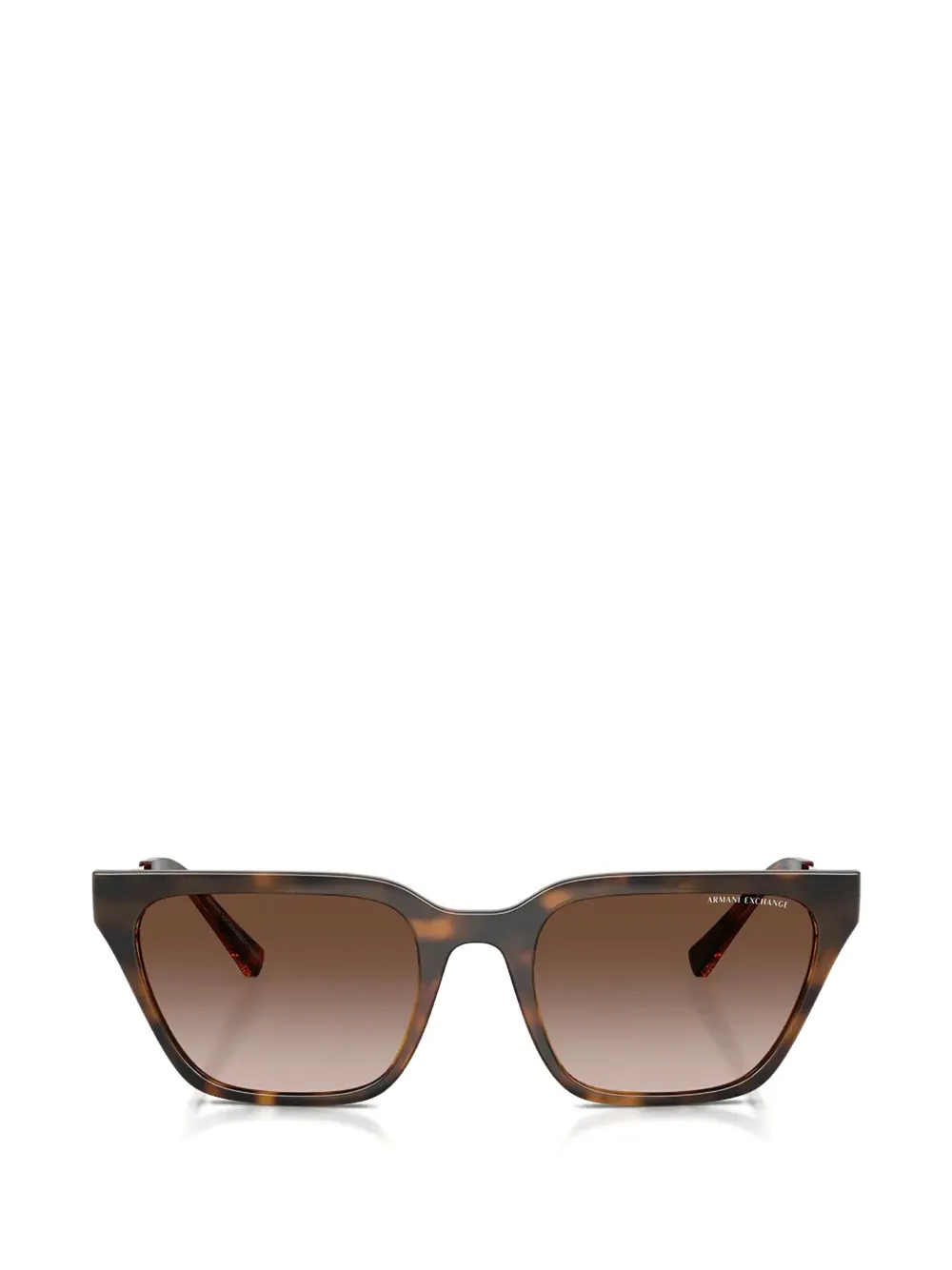 Armani Exchange tortoiseshell-effect sunglasses - Marrone