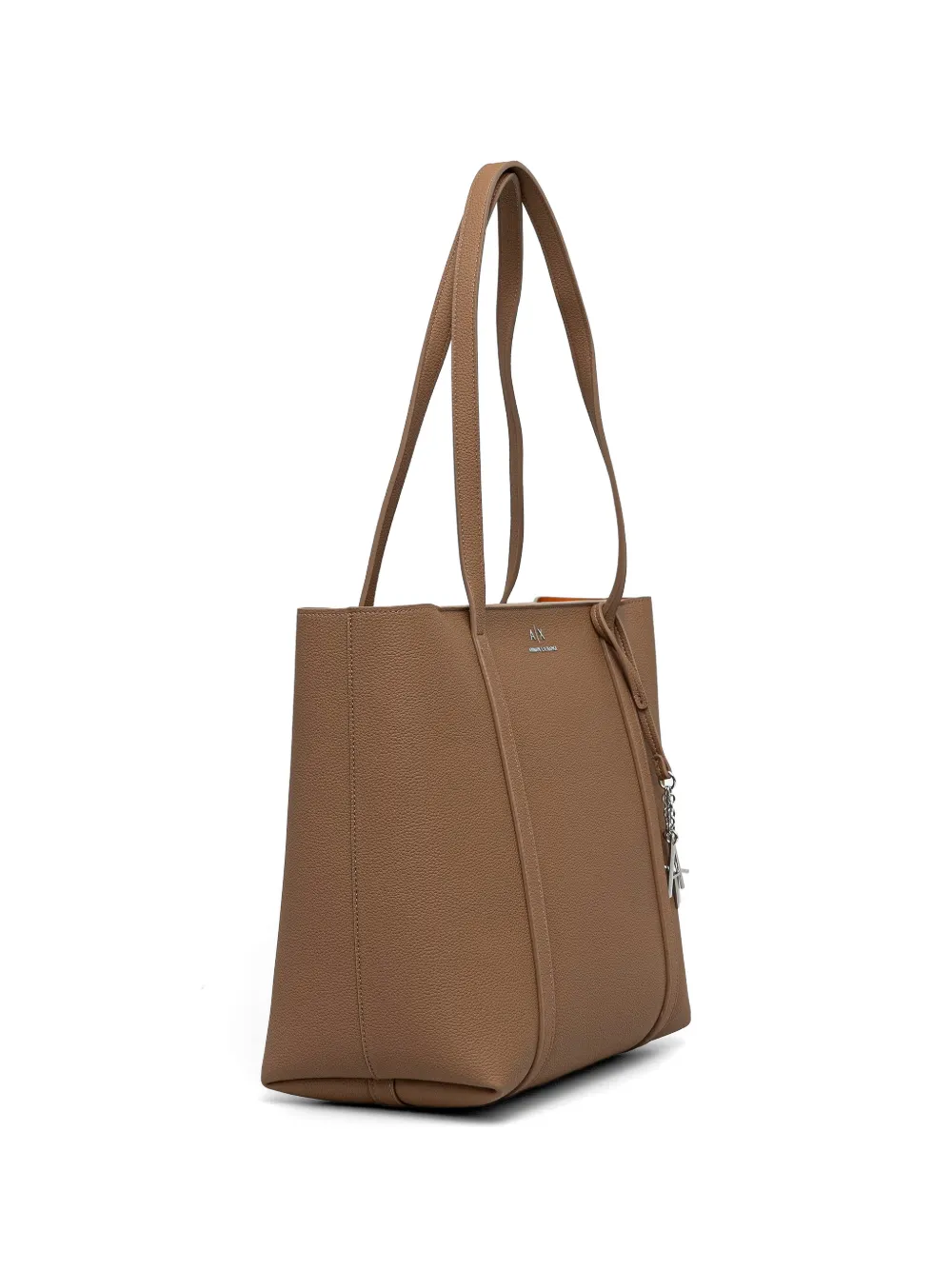 Armani Exchange Shopper met bedels Bruin