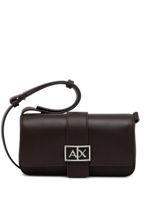 Armani Exchange logo-appliqué crossbody bag