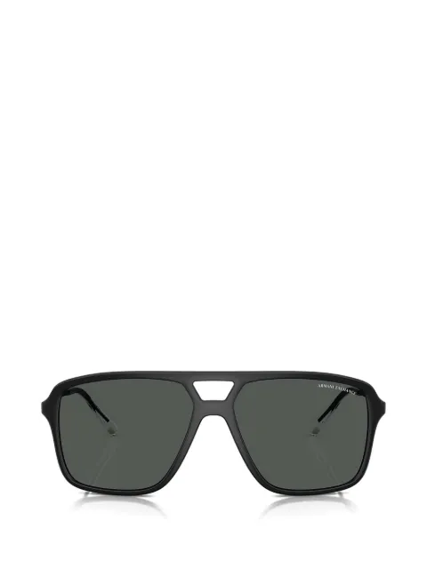 Armani Exchange double-bridge sunglasses