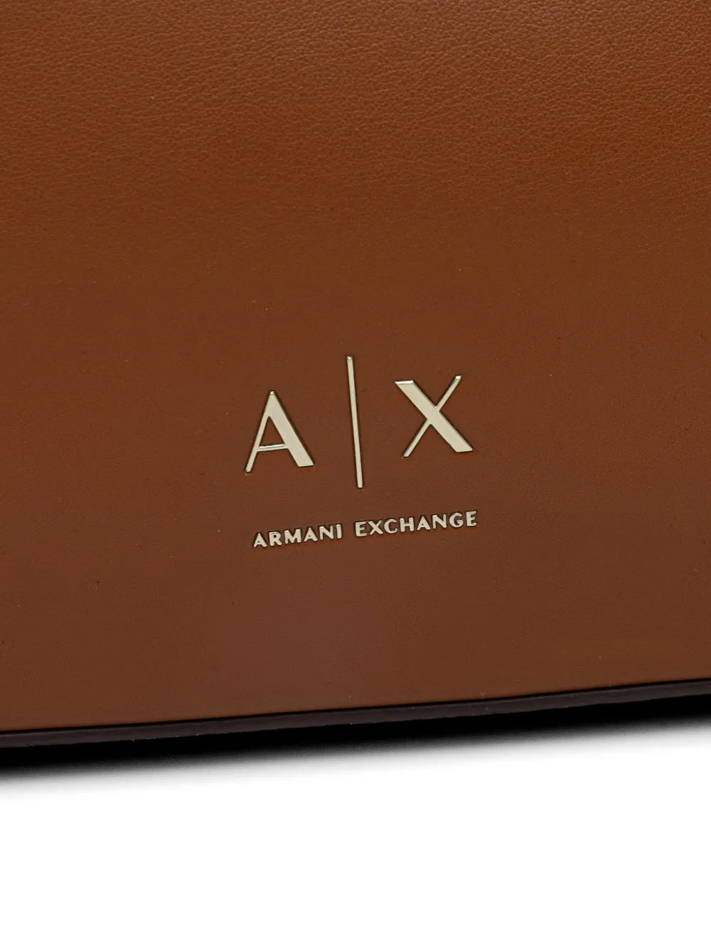 Armani Exchange Shopper met logoplakkaat en verstelbare band Bruin
