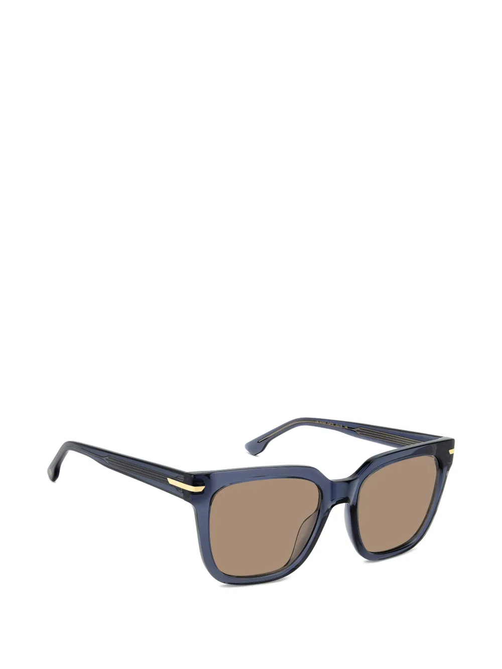 Victoria Beckham Eyewear Zonnebril met vierkant montuur Blauw