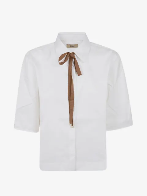 Herno chemise à empiècement au col