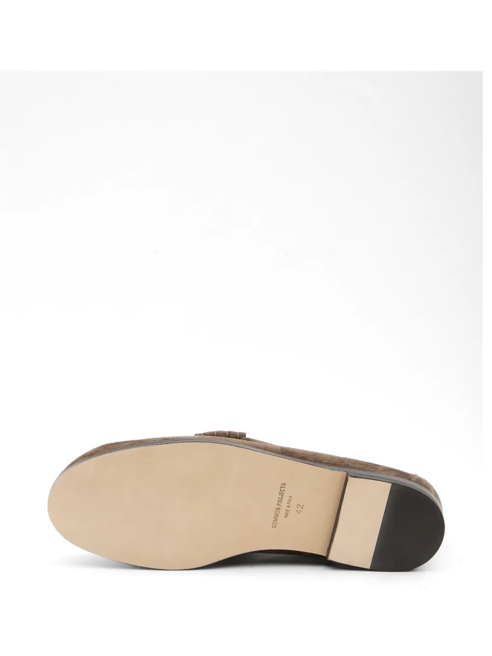 Common Projects Premium leren loafers Bruin