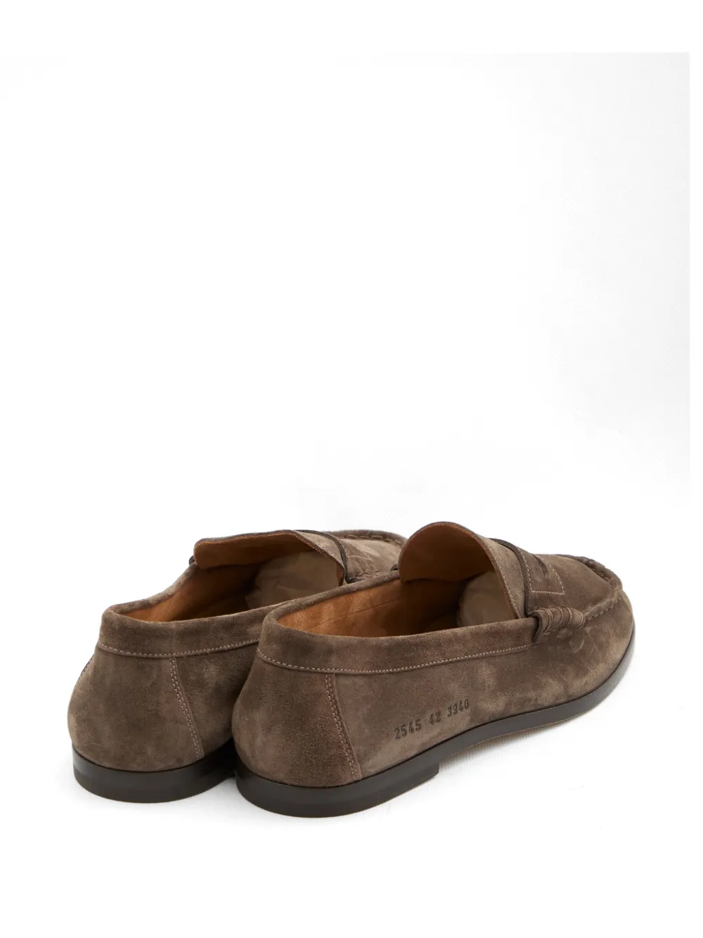 Common Projects Premium leren loafers Bruin