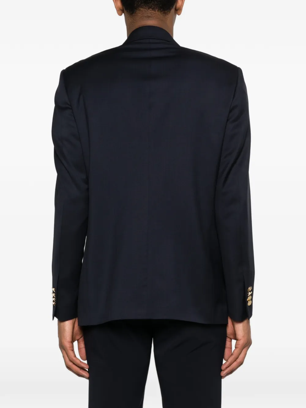 Lardini Blazer met dubbele rij knopen Blauw