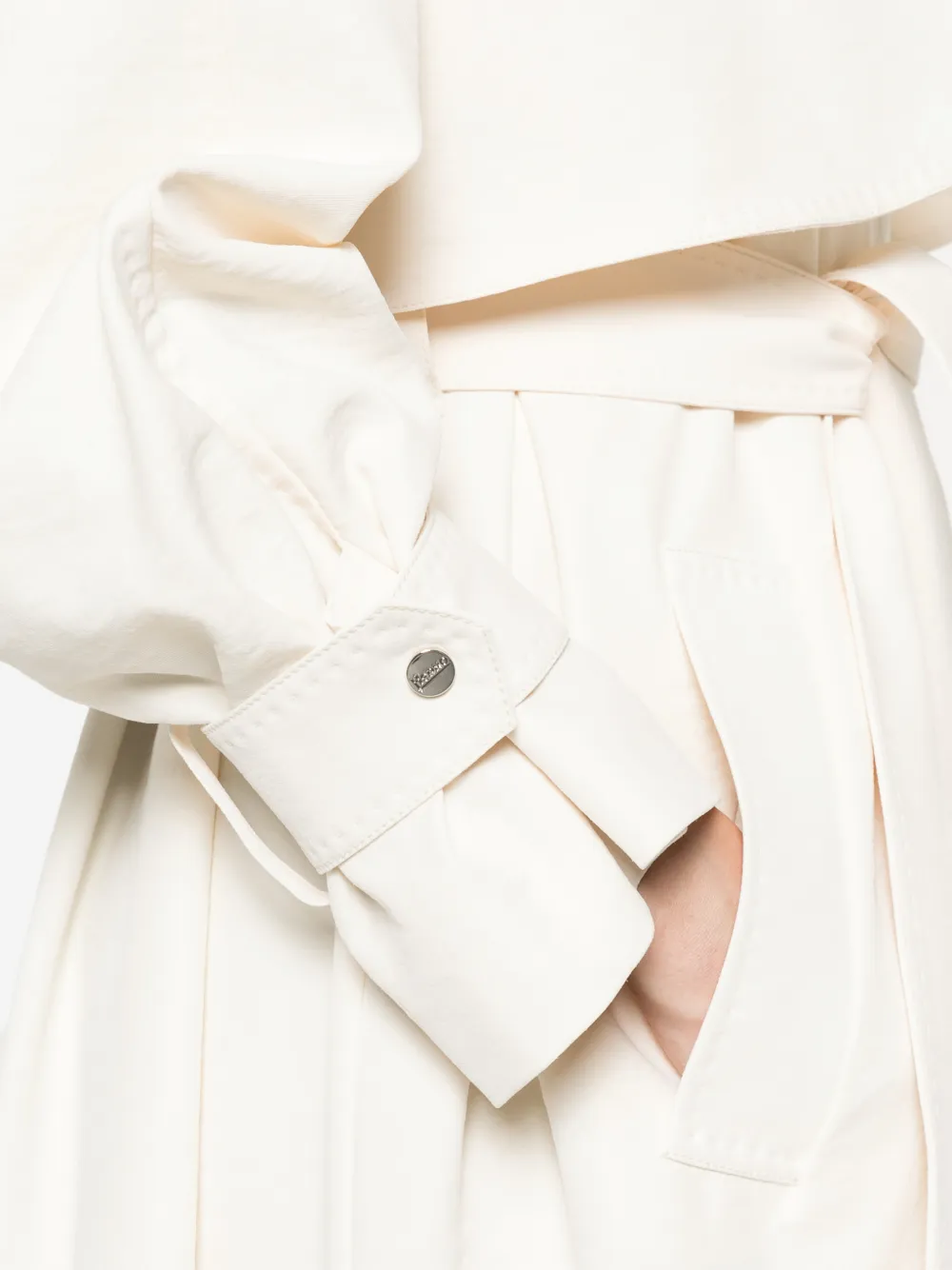 Herno Trenchcoat met ceintuur Beige