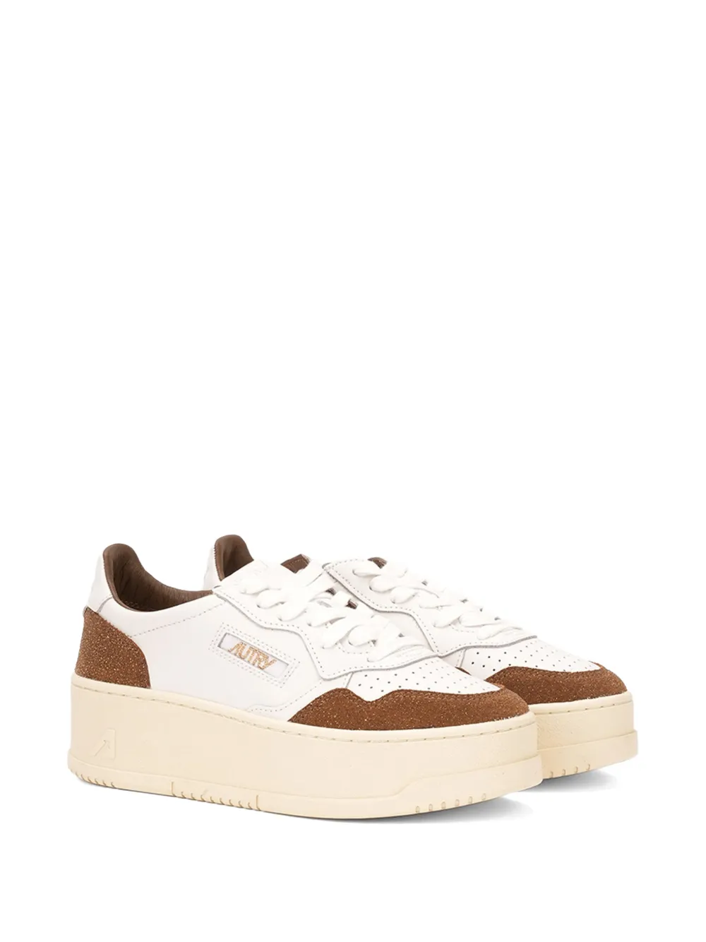 Autry Sneakers met plateauzool Wit