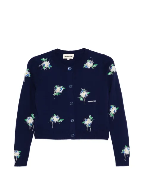 SHUSHU/TONG フローラル カーディガン