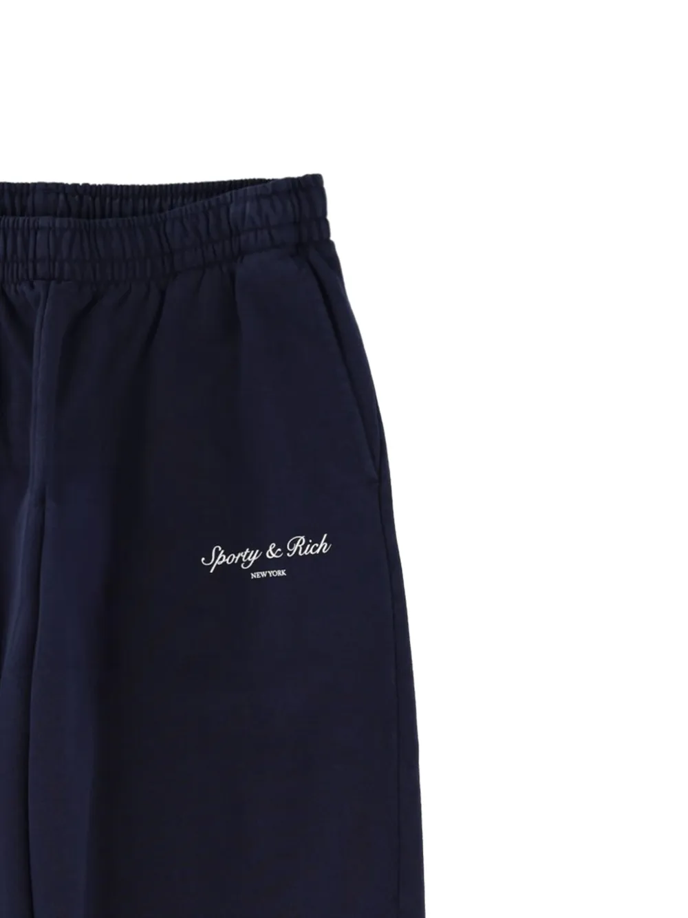 Sporty & Rich Straight trainingsbroek Blauw