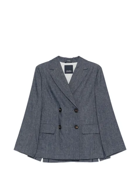 'S Max Mara double-breasted pocketed jacket