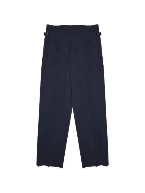 BE ABLE Mat pleated straight-leg trousers